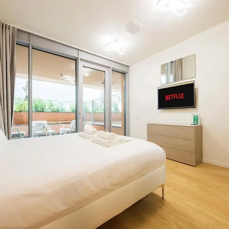 Appartamento Waterfront Luxury 1Br, Free Parking, Ac, Netflix & Wifi By Tilo Lux Genova Esterno foto