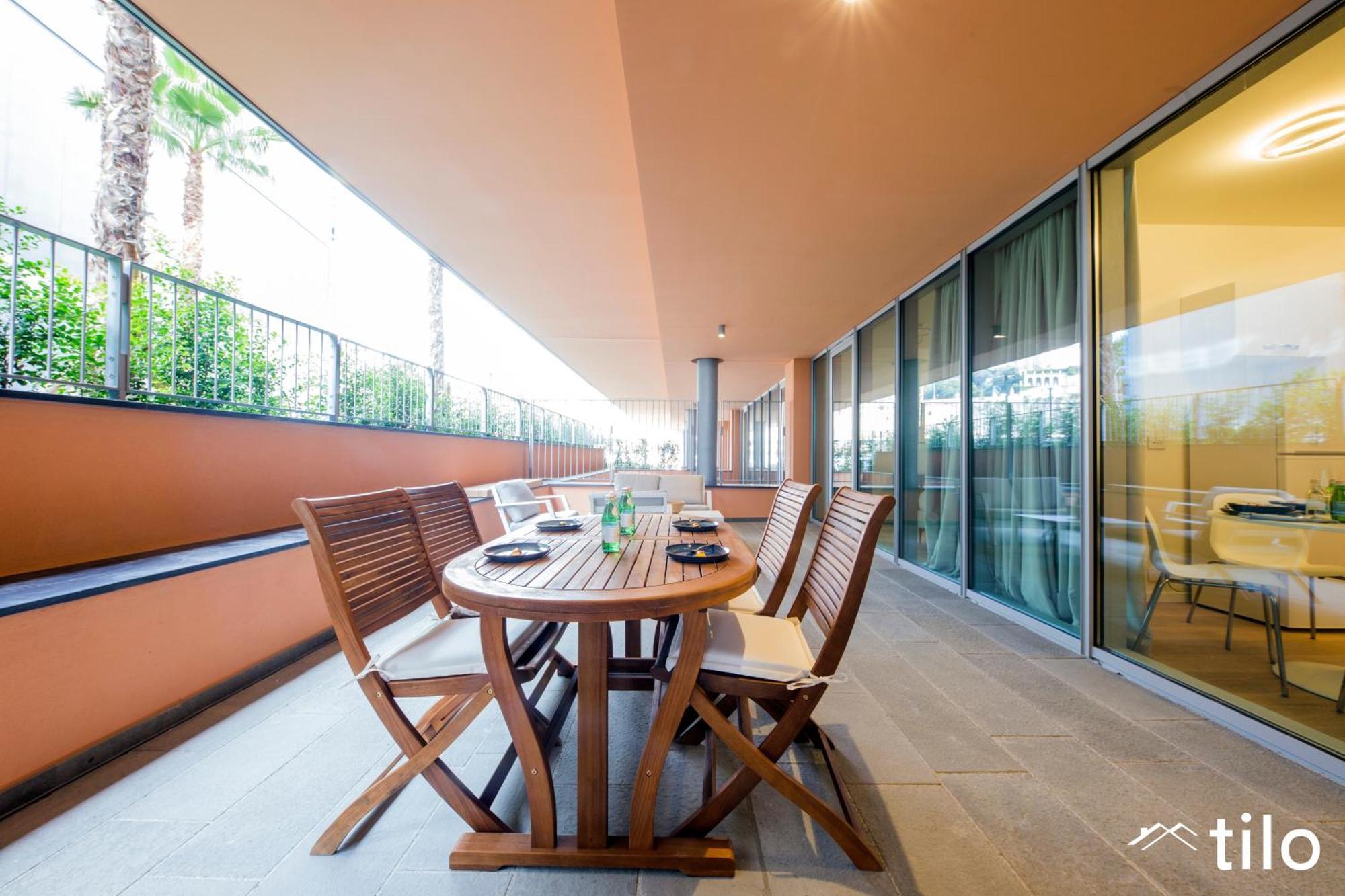 Waterfront Luxury 1br, Free Parking, Ac, Netflix & Wifi By Tilo Lux * Genova